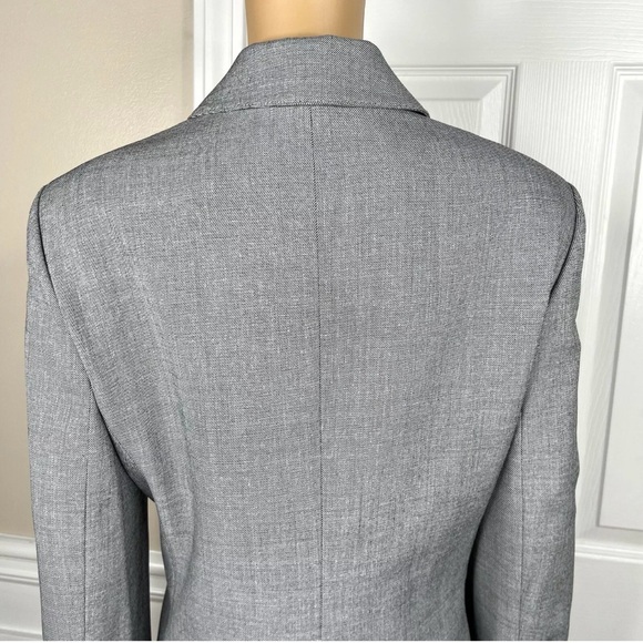 Evan Picone Polyester Pant Suit Size 14 2PC Light Gray Single Breasted Lined - Picture 6 of 7